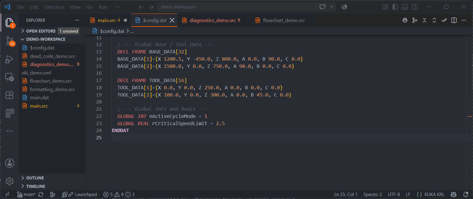 Find All References Workspace Search